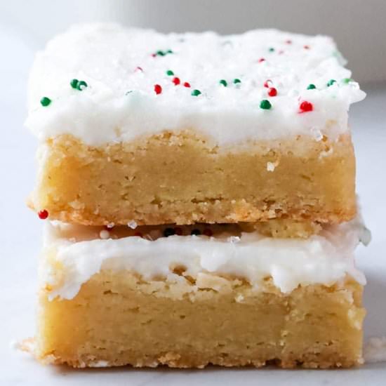 Sugar Cookie Bars