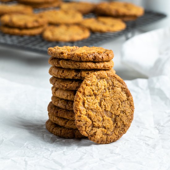 Gluten-Free Gingernut Cookies