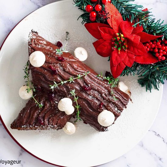 Christmas Yule Log (Bûche de Noël)