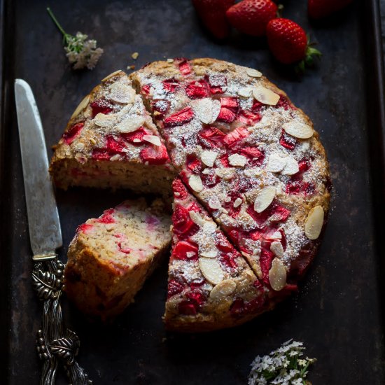 Strawberry Jam Cake