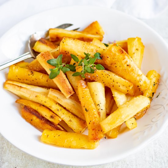 Honey Roasted Parsnips