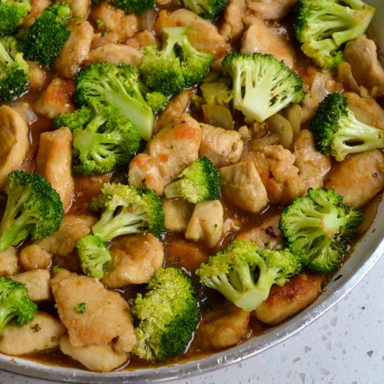 Chicken and Broccoli Stir Fry