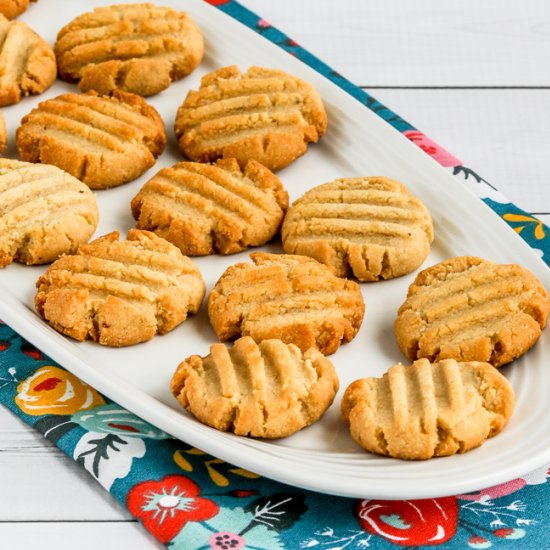 Almond Flour Shortbread Cookies