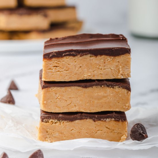 Peanut Butter Buckeye Bars