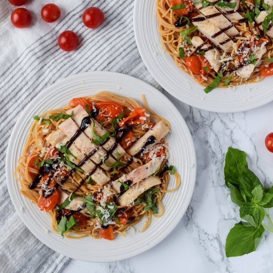 Bruschetta Chicken Pasta