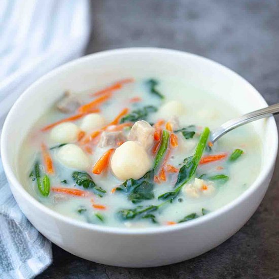 Chicken Gnocchi Soup