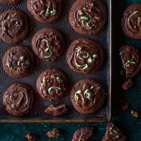 Chocolate Mint Cookies