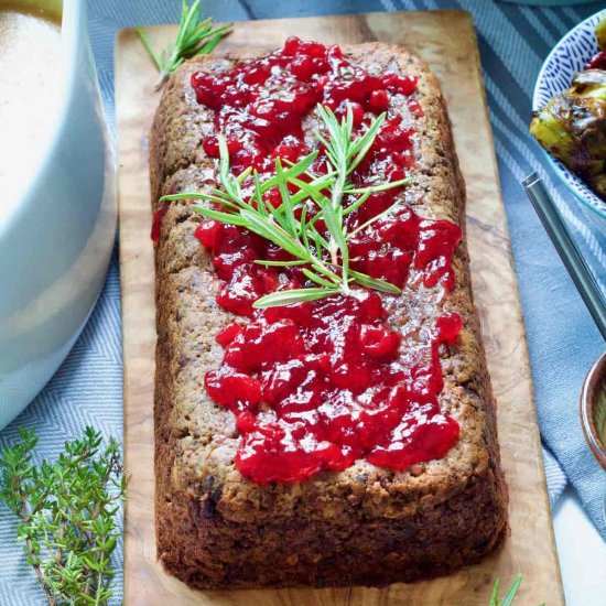 Vegan Lentil Roast (Lentil Loaf)