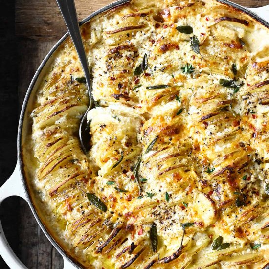 Cheesy Potato Gratin