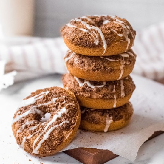 Cinnamon Roll Donuts