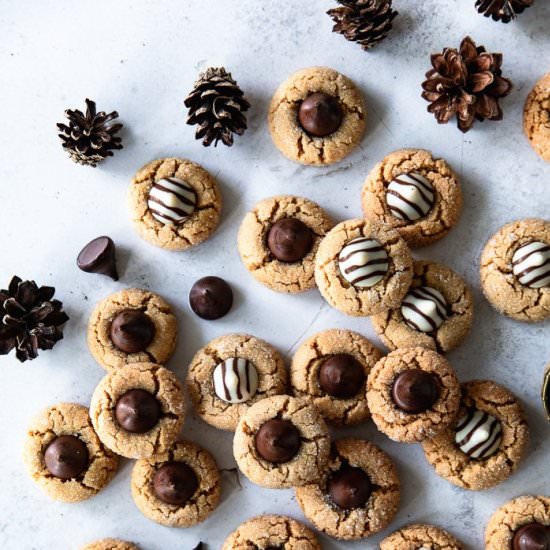 Peanut Butter Blossom Cookies