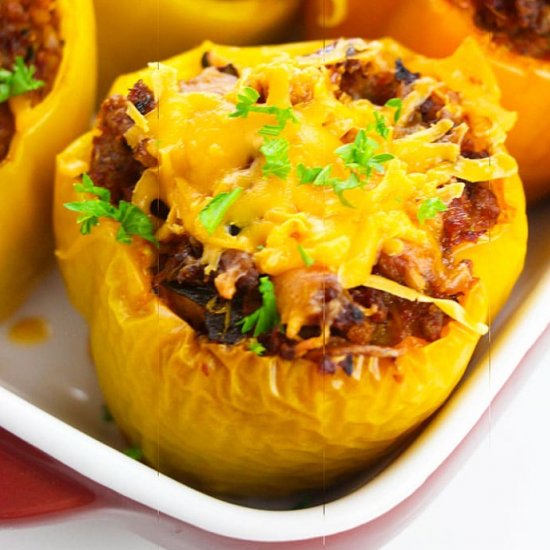 Easy Stuffed Bell Peppers