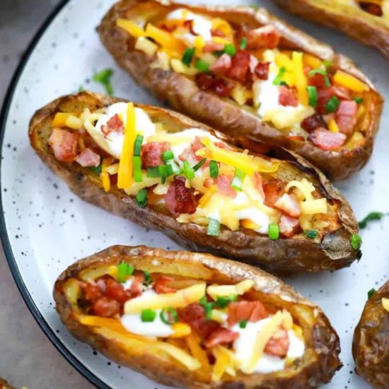 Air Fryer Potato Skins