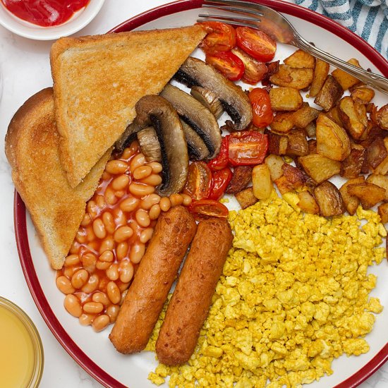 Vegan Full English Breakfast