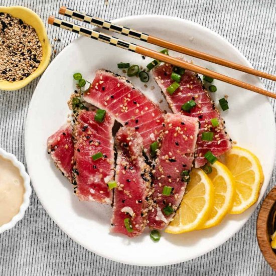 Seared Yellowfin (Ahi) Tuna