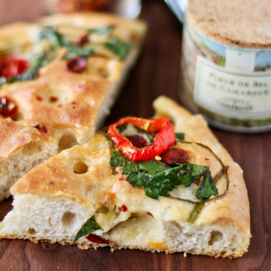 Christmas Wreath Focaccia