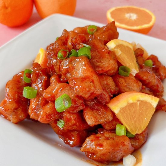 Crispy and Tangy Orange Chicken