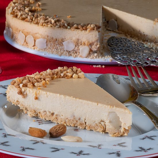 Turron pie (Tarta de turroón)