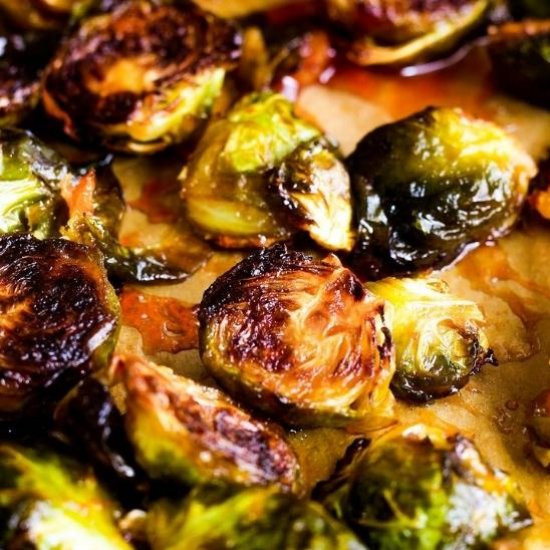 Honey Sriracha Brussels Sprouts