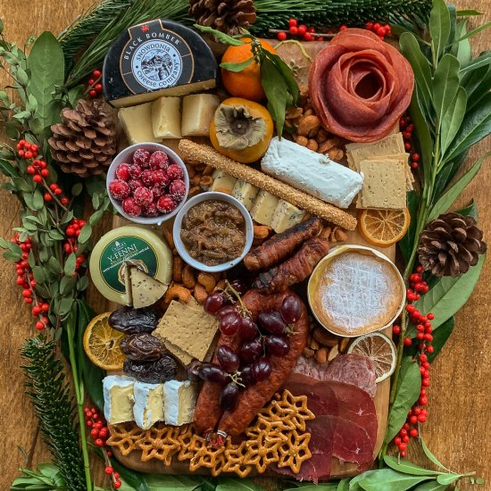 Ultimate Christmas Cheese Board