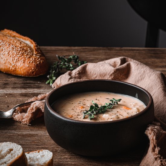 Creamy Vegan Potato Soup