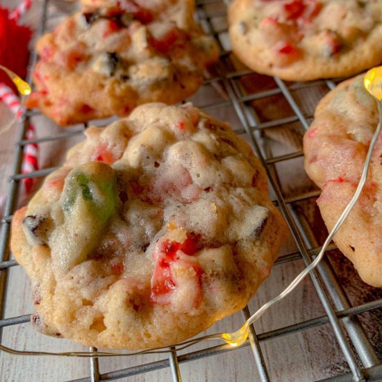 Pineapple Cherry Nut Cookies