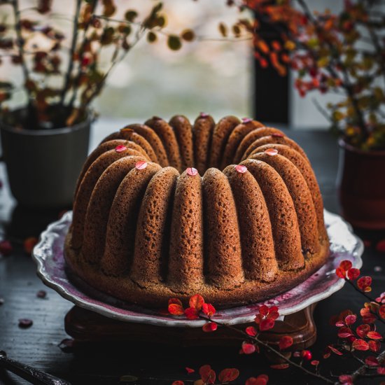 Spiced Pumpkin Sourdough Bundt