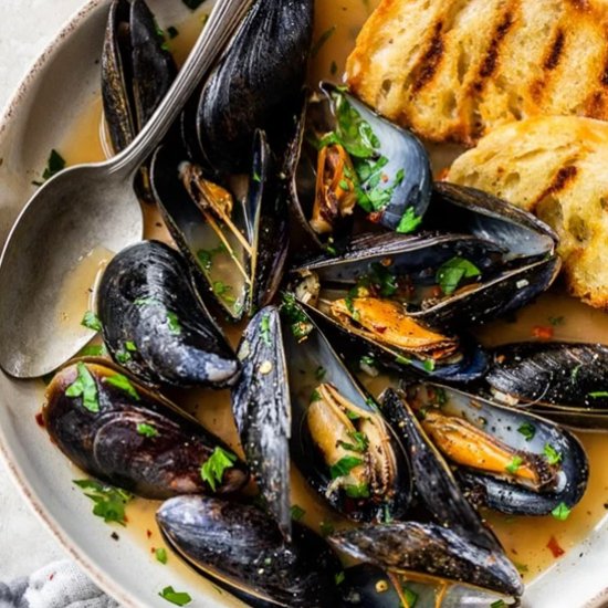 Drunken Mussels