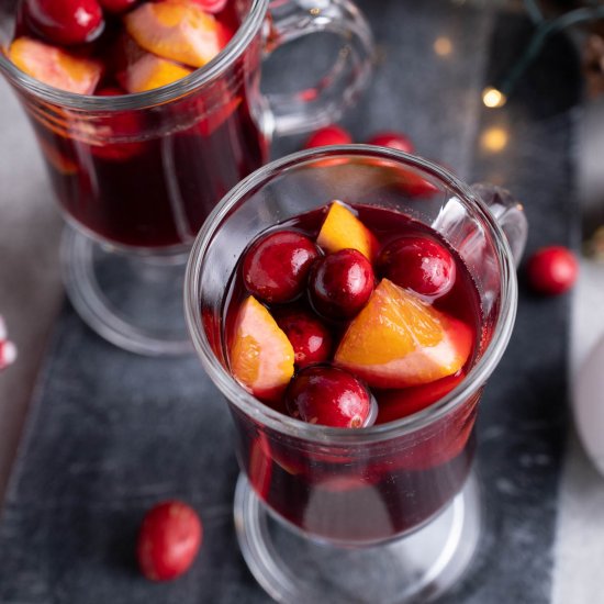 Christmas sangria