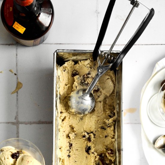 chestnut rum raisin ice cream