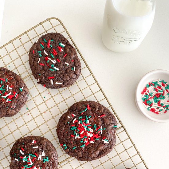 BOX BROWNIE MIX COOKIES