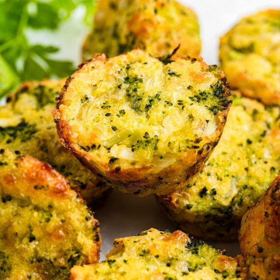 Easy Broccoli and Cheese Bites