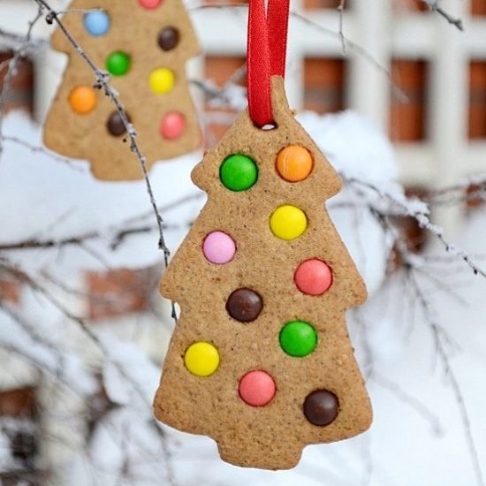 Gingerbread cookies with lentins