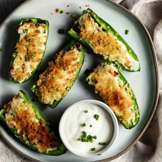 Air Fryer Jalapeno Poppers