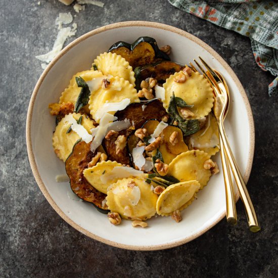 Sage and Brown Butter Ravioli