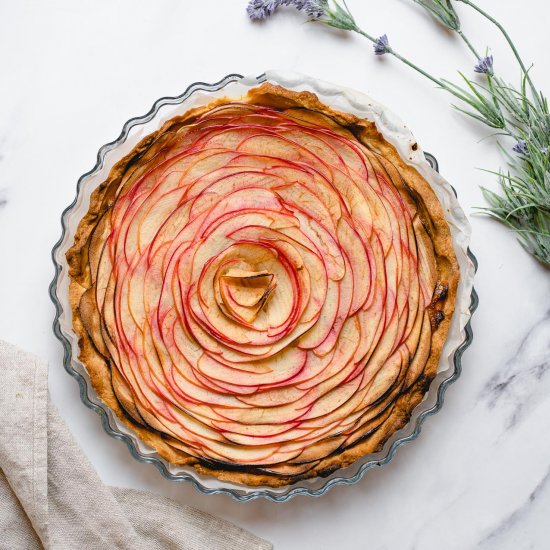 Rose Apple Tart