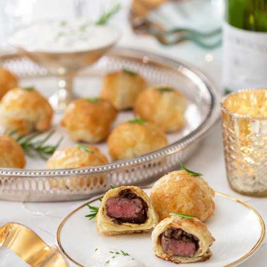 Beef Wellington Bites