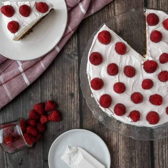 Cheesecake With Brownie Crust