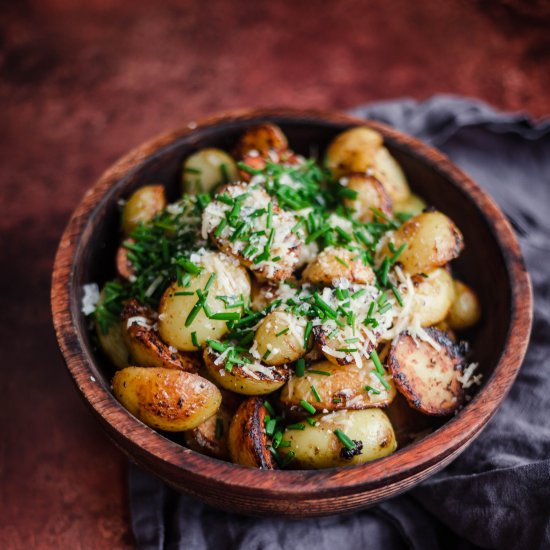 Garlic Parmesan Potatoes