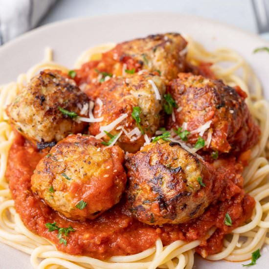 turkey zucchini meatballs