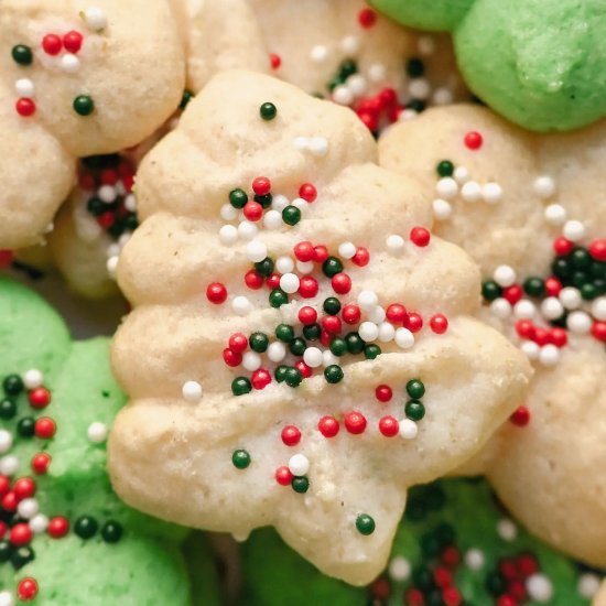 Gluten-Free Spritz Cookies