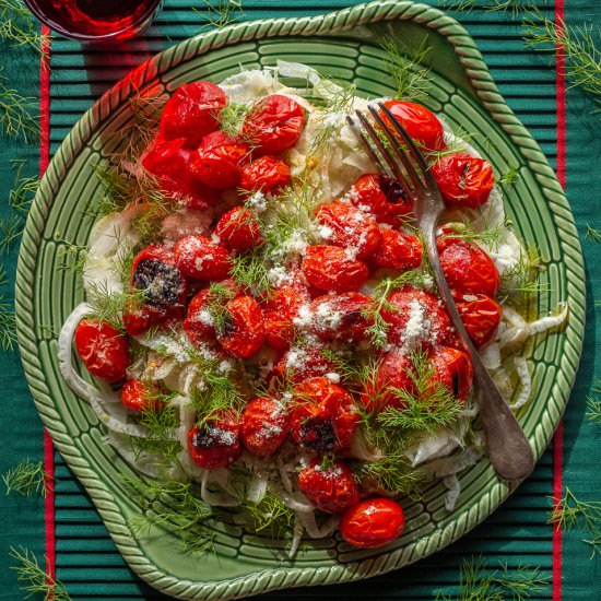 Fennel with Brown Butter Tomatoes