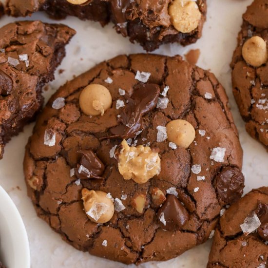 Peanut Butter Brownie Cookies