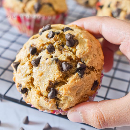 Whole Wheat Banana Muffins