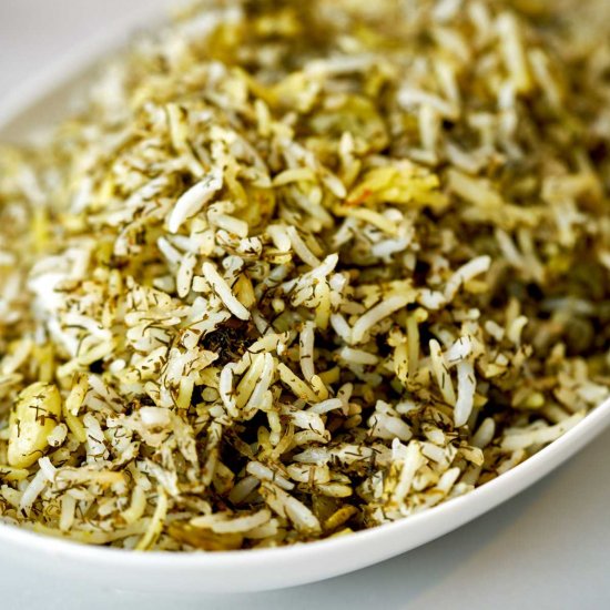 Baghali Polow – Persian Dill Rice