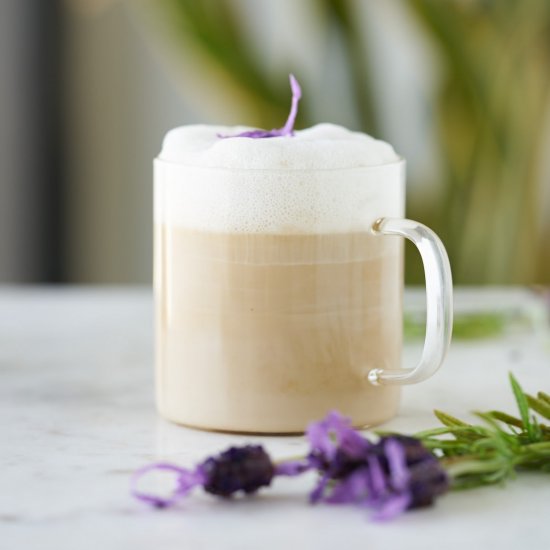 London Fog Latte with Lavender