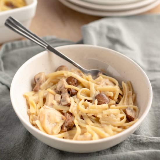 Gluten Free Chicken Tetrazzini