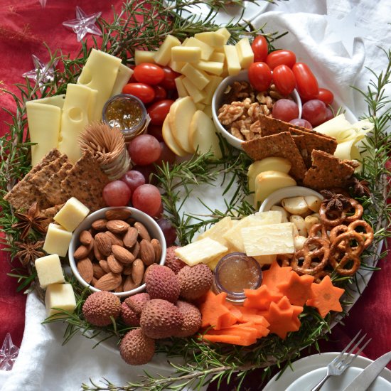 Antipasto wreath