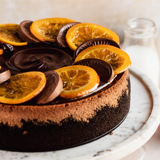 Chocolate Orange Cheesecake