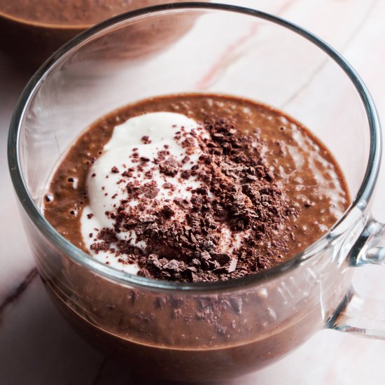 Vegan Chocolate Chia Pudding